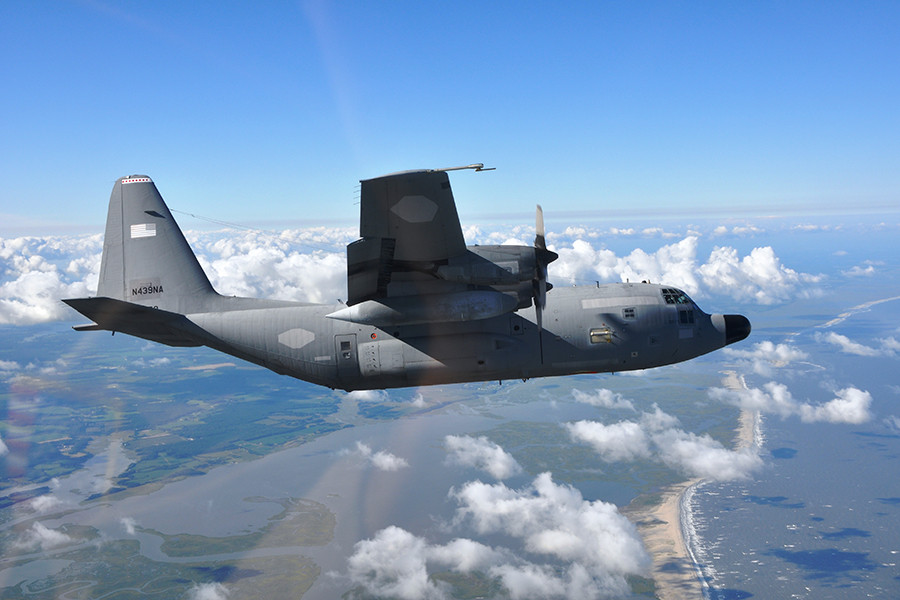 NASA's C-130 research aircraft