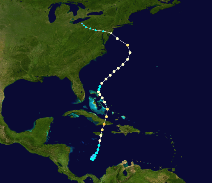Path of Hurricane Sandy East Coast.png