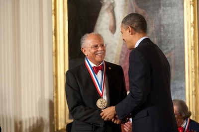 President Obama awards Warren Washington with National Medal of Science